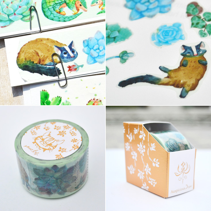 秘林好朋友紙膠帶